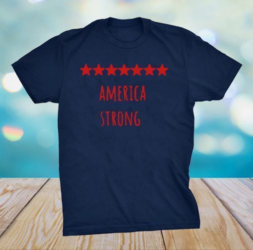 America Strong Coronavirus Captain For T-Shirt