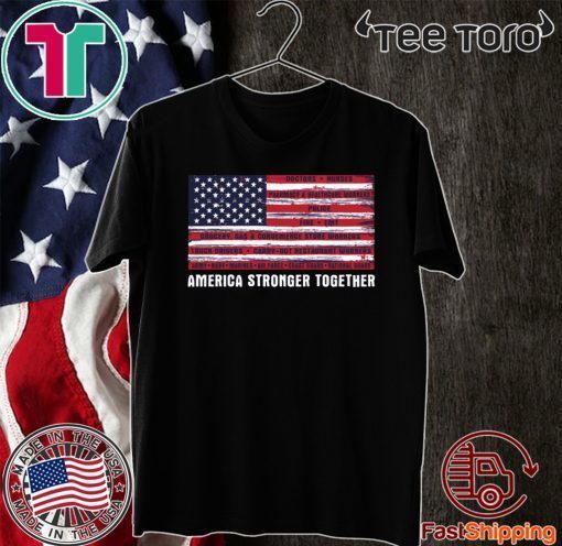 America Strong Together For T-Shirt