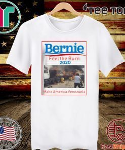 BERNIE FEEL THE BERN 2020 MAKE AMERICA VENEZUELA OFFICIAL T-SHIRT