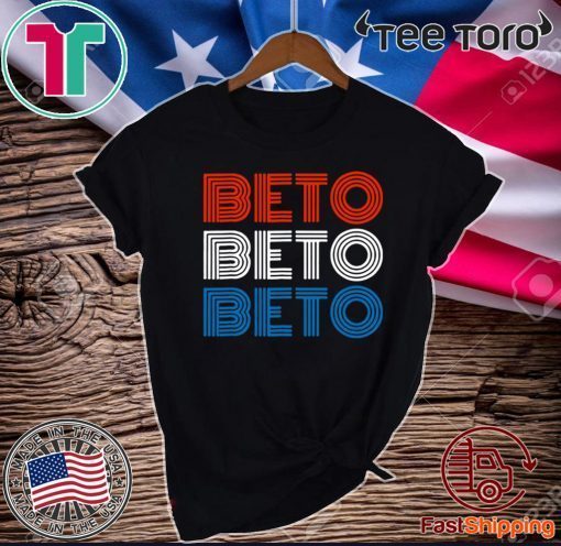 BETO RED-WHITE-BLUE 2020 T-SHIRT