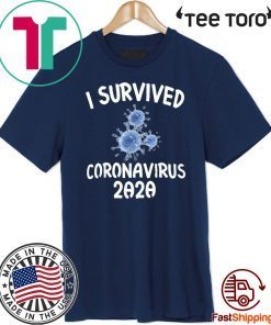 Official I Survived Coronavirus 2020 T-Shirt