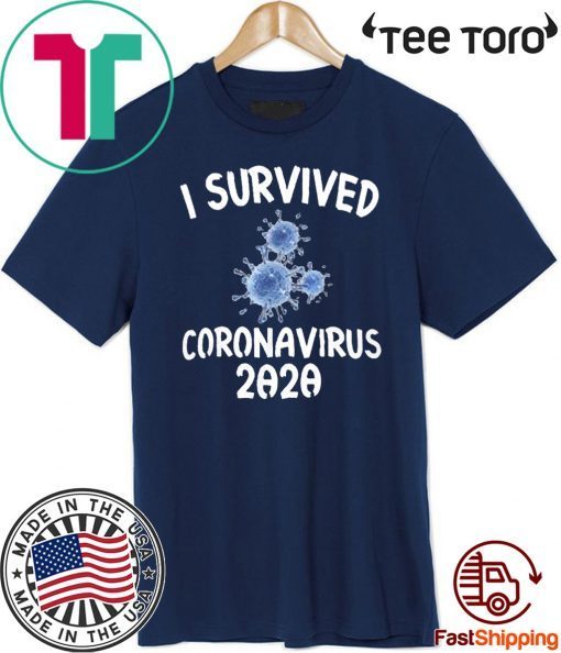 Official I Survived Coronavirus 2020 T-Shirt