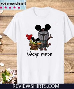 Mickey Yoda And The Mandalorian Vacay Mode 2020 T-Shirt