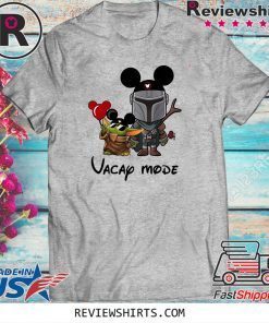 Mickey Yoda And The Mandalorian Vacay Mode 2020 T-Shirt