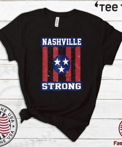 Nashville Strong Shirt Retro Vintage Nashville Official T-Shirt