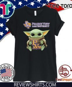 Baby Yoda Prairie View A&M University Official T-Shirt