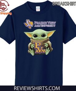 Baby Yoda Prairie View A&M University Official T-Shirt