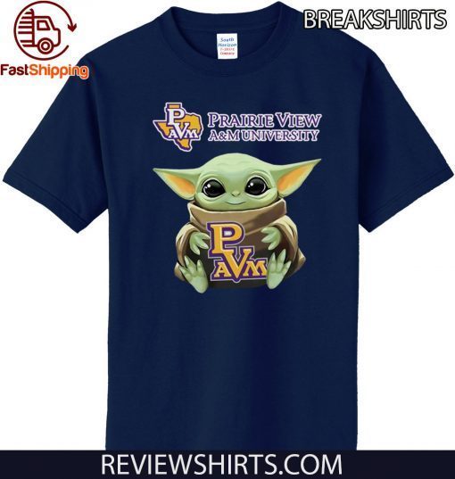 Baby Yoda Prairie View A&M University Official T-Shirt