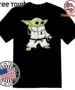 Baby Yoda Space Character Jiu Jitsu Official T-Shirt