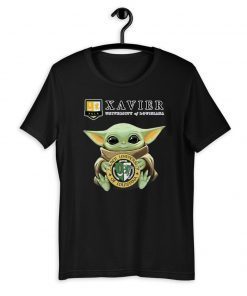 Baby Yoda Xavier University Of Louisiana Official T-Shirt