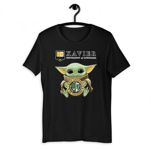 Baby Yoda Xavier University Of Louisiana Official T-Shirt