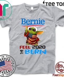 Baby Yoda for Bernie Tee Shirt