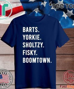 Barts yorkie sholtzy fisky boomtown Official T-Shirt