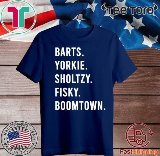 Barts yorkie sholtzy fisky boomtown Official T-Shirt