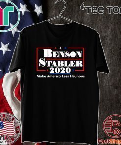 Benson Stabler 2020 US Less Heunous Shirt