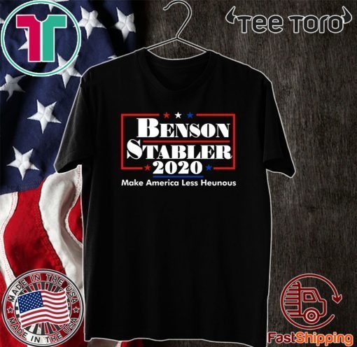 Benson Stabler 2020 US Less Heunous Shirt