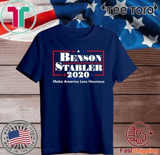 Benson Stabler 2020 US Less Heunous Shirt