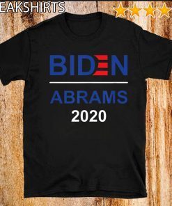 Biden Abrams 2020 Shirt - Elect The Biden Abrams Team T-Shirt