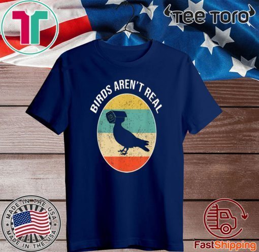 Birds Arent Real Vintage 2020 T-Shirt