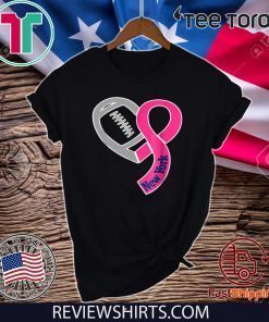 Breast Cancer Awareness New York Football T-Shirt