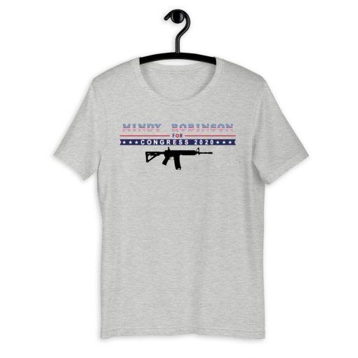 Official Mindy Robinson for Congress 2020 AR-15 T-Shirt