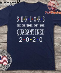 Original Class Of 2020 Graduation Senior Funny Quarantine - Senior 2020 Shit Getting Real T-Shirt