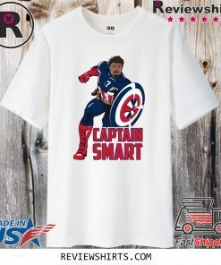 CAPTAIN SMART SHIRT Marcus Smart - Boston Celtics T-Shirt 