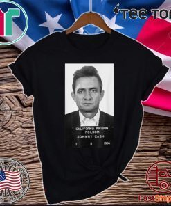 California Prison Folsom Johnny Cash Official T-Shirt