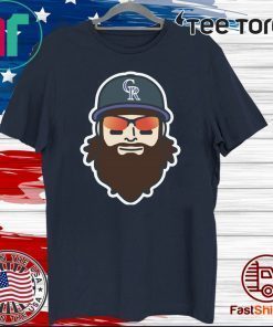 Chuck Nazty Tee Shirt - Charlie Blackmon - Colorado Rockies