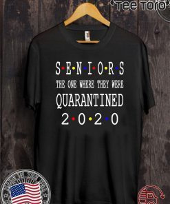 Class Of 2020 Graduation Senior Funny Quarantine Tee Shirt - Senior 2020 Shit Getting Real Shirt