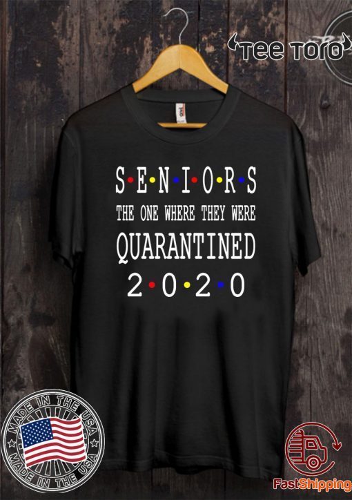 Class Of 2020 Graduation Senior Funny Quarantine Tee Shirt - Senior 2020 Shit Getting Real Shirt