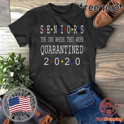 Class Of 2020 Graduation Senior Funny Quarantine – Senior 2020 Shit Getting Real Classic T-Shirt