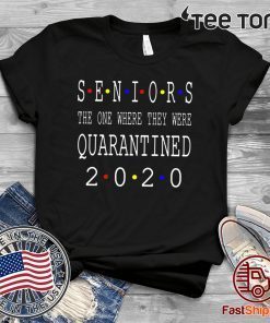 Senior 2020 Shit Getting Real TShirt - Class Of 2020 Graduation Senior Funny Quarantine