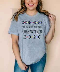 Class Of 2020 Graduation Senior Funny Quarantine – Senior 2020 Shit Getting Real Unisex T-Shirt