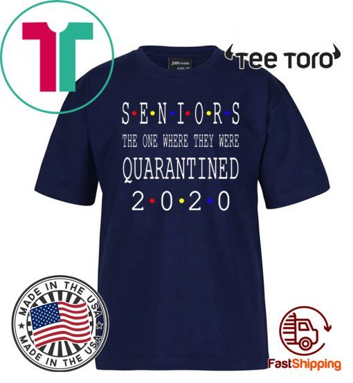 Class Of 2020 Graduation Senior Funny Quarantine – Senior 2020 Shit Getting Real Tee Shirts