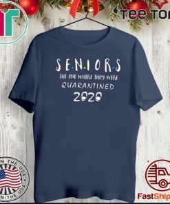 Class Of 2020 Graduation Senior Quarantine Unisex T-Shirt