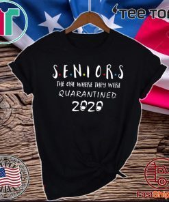 Class Of 2020 Graduation Senior Quarantine Unisex T-Shirt