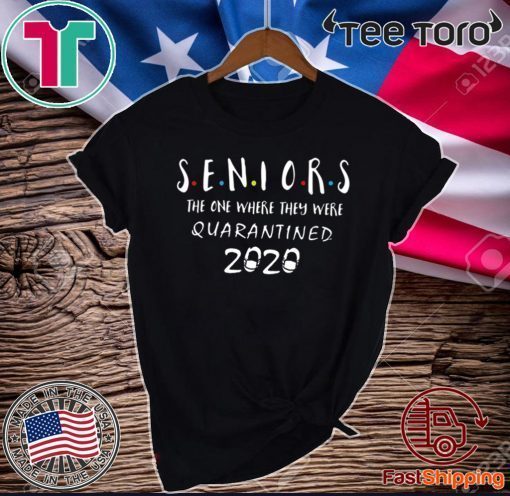 Class Of 2020 Graduation Senior Quarantine Unisex T-Shirt