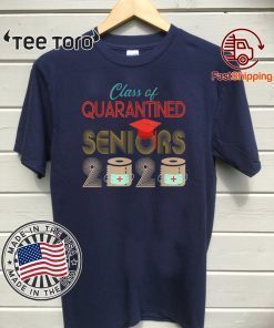 Class of 2020 Quarantined Seniors Flu Virus Quarantine For T-Shirts