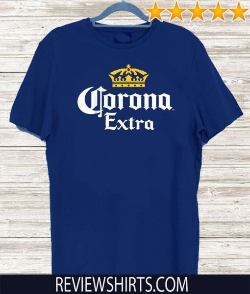 Corona Gold Crown Graphic Tee Shirts