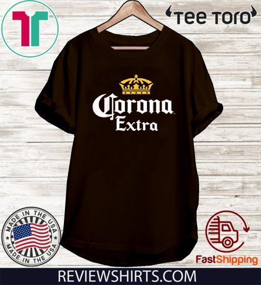 Corona Gold Crown Graphic Tee Shirts