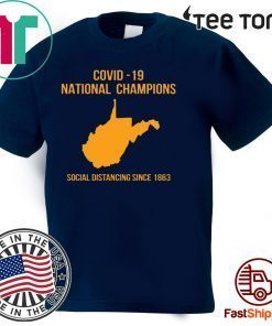 Original Covid 19 national champions T-Shirt