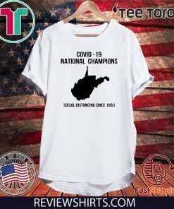 Covid 19 national champions T Shirt - Official Tee