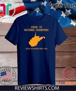 Covid 19 national champions Official T-Shirt