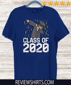 Dabbing Graduate Class Of 2020 Funny Social Distancing Gift T-Shirt