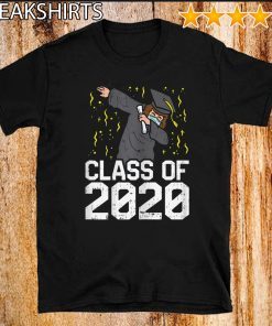 Dabbing Graduate Class Of 2020 Funny Social Distancing Gift T-Shirt