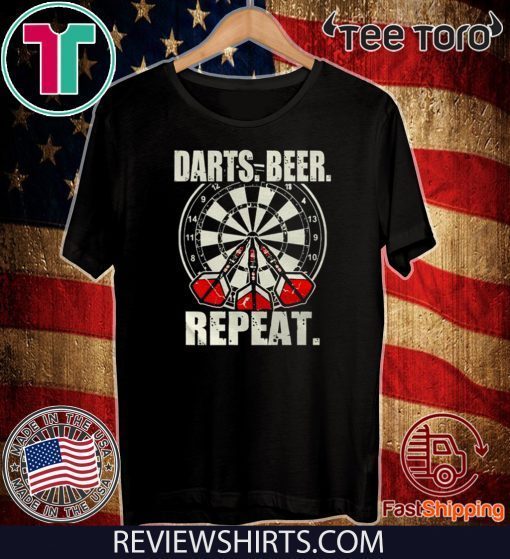 Darts Beer Repeat 2020 T-Shirt