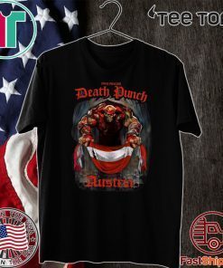 Death Punch 2020 Austria Flag T-Shirt