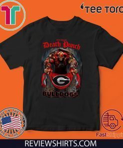 Death Punch Georgia Bulldogs Official T-Shirt