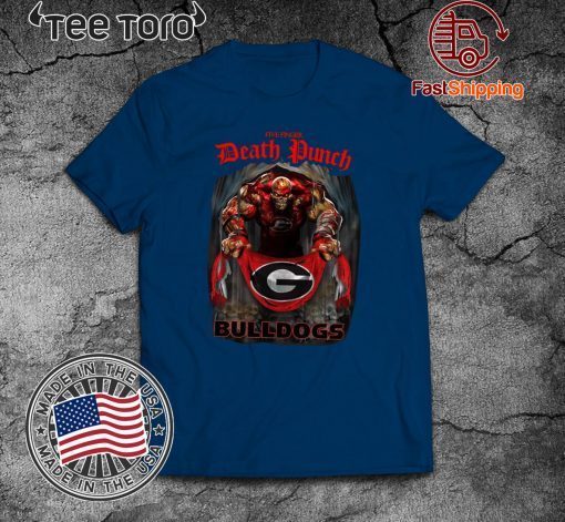 Death Punch Georgia Bulldogs Official T-Shirt